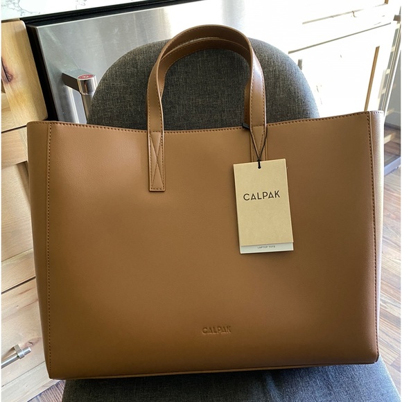 Calpak Accessories Calpak Haven Tofee Tote Laptop Travel Bag Poshmark